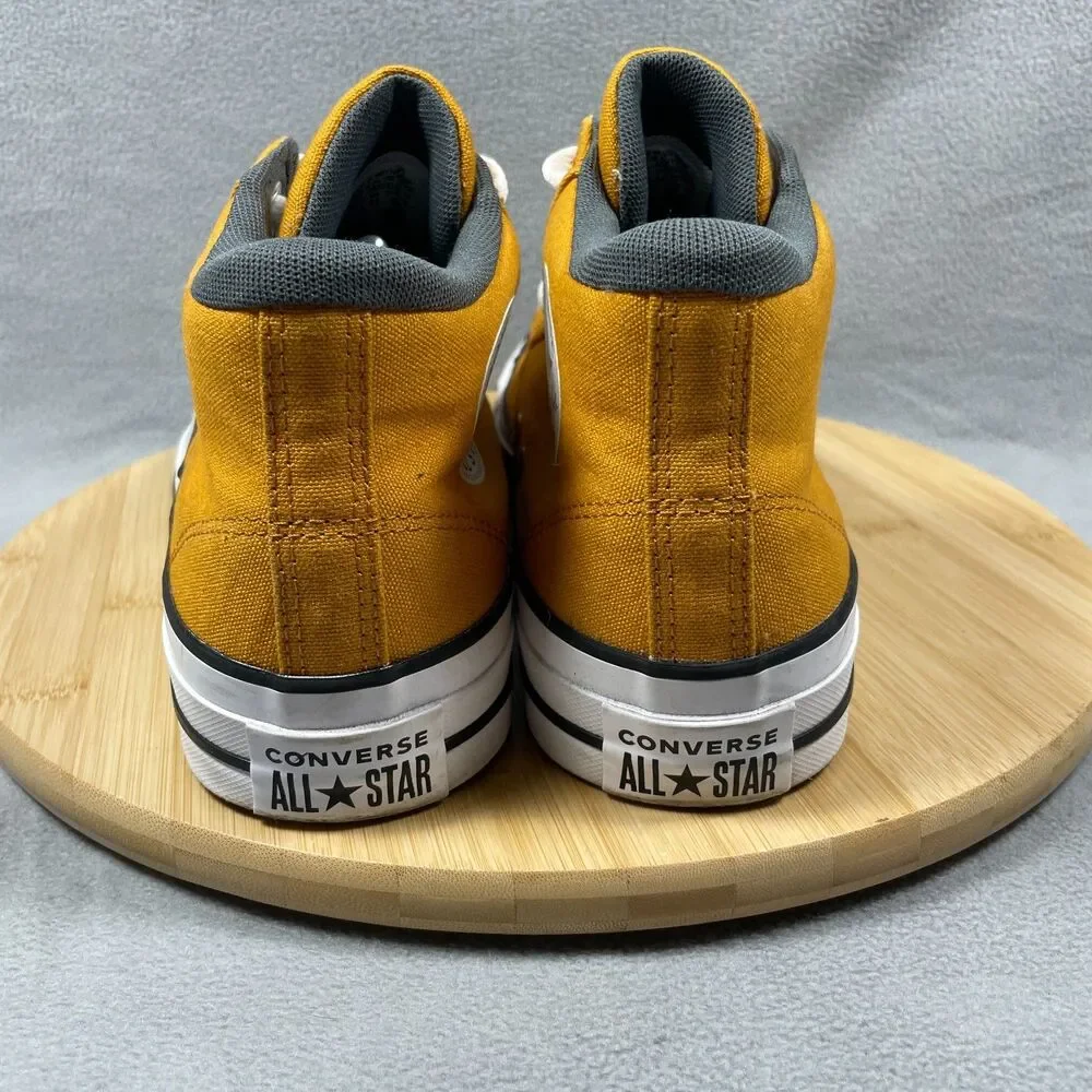 Converse Men's CTAS Size 9.5 Malden Street Golden Sundial Mid Top Shoes Sneakers